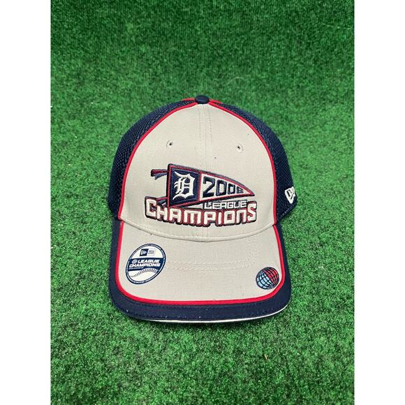 Y2K MLB Detroit Tigers Mesh Trucker Flex Fit hat cap 90s Y2K - Picture 1 of 5